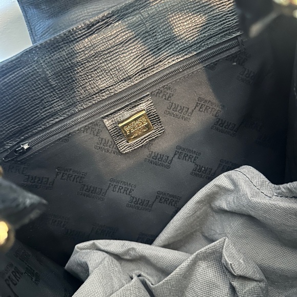 Gianfranco Ferre Large Tote Handbag - Picture 5 of 6